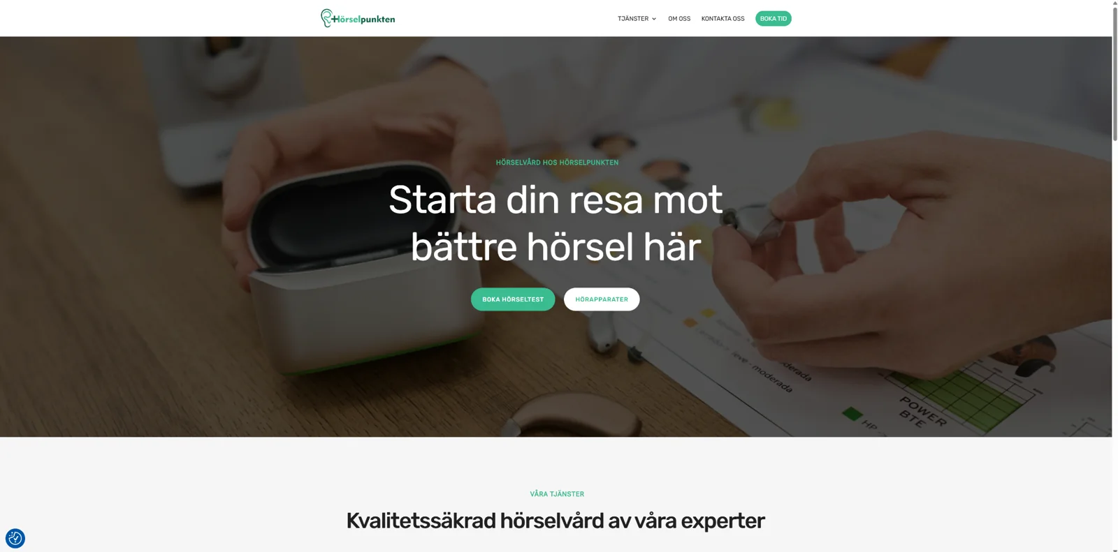 Web projekat Hörselpunkten