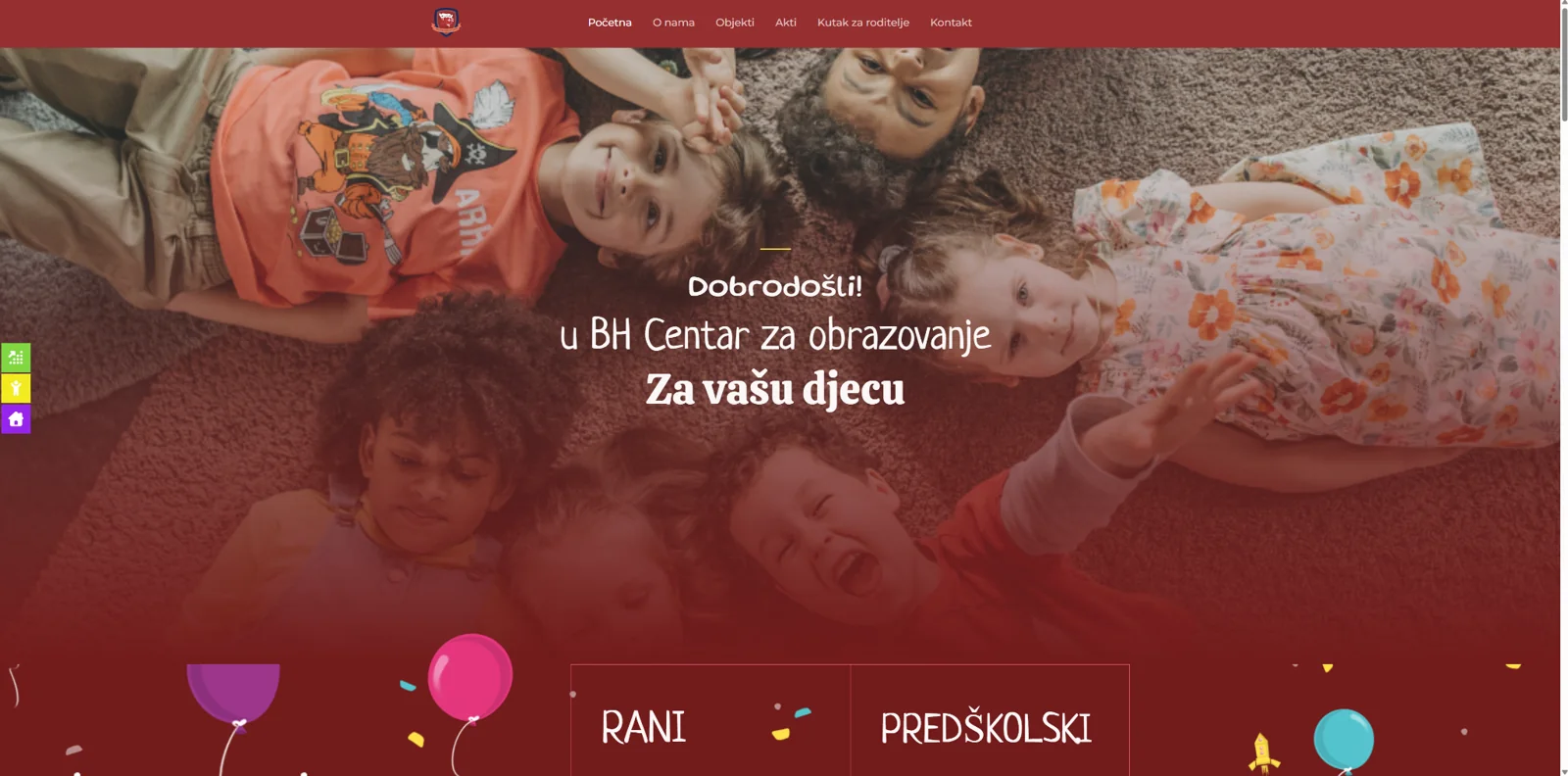 Web projekat Vrtić centar